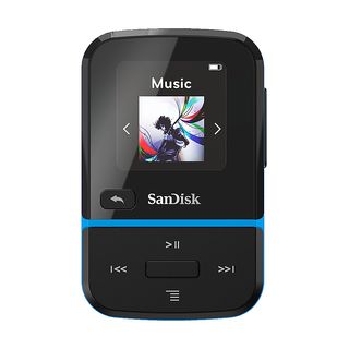 SANDISK Clip Sport Go MP3 Player (32 GB, Blau)