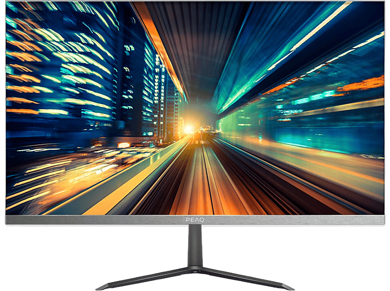 Monitor PEAQ PMO S241IFC, 24" Full HD, 75 Hz, 5 ms, IPS, AMD Freesync™, Sin marcos