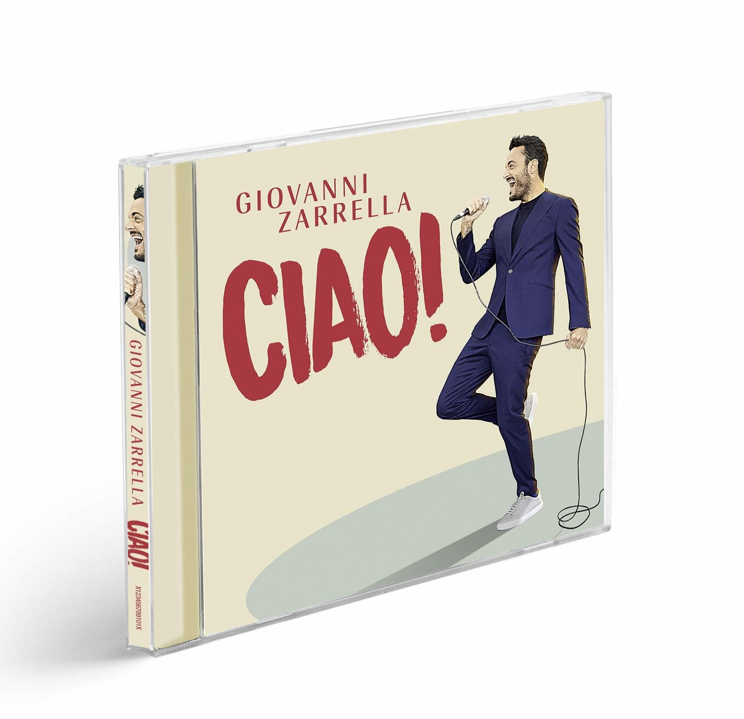 CD-Cover mit einem Mann, der ein Mikrofon hält. Die CD befindet sich in einer durchsichtigen Plastikhülle.