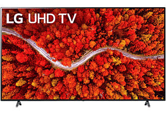 LG 75UP80003LA Smart LED televízió, 191 cm, 4K Ultra HD, HDR, webOS ThinQ AI