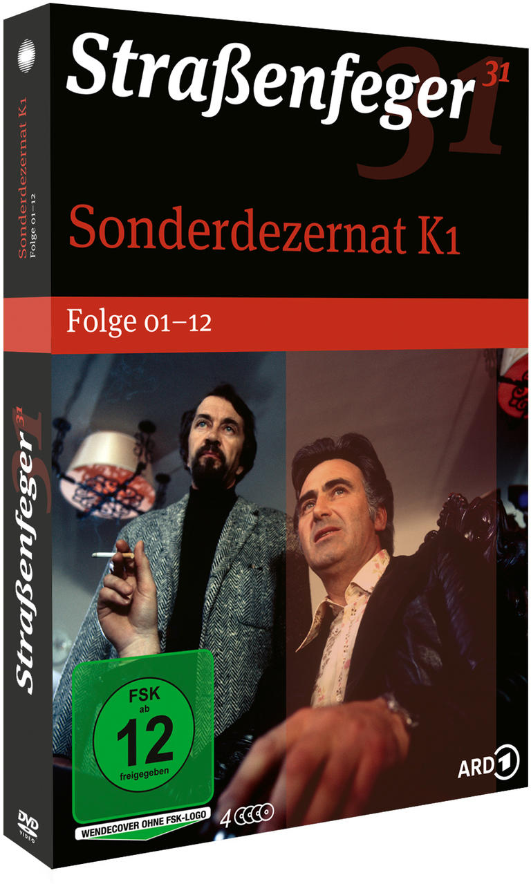 DVD-Hülle mit dem Titel StraBenfeger 31, Sonderdezernat K1, mit zwei Männerbildern.