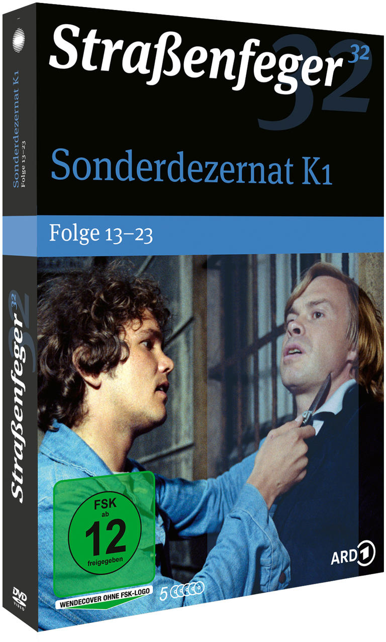 DVD-Box der deutschen TV-Serie 'Sonderdezernat K1'.