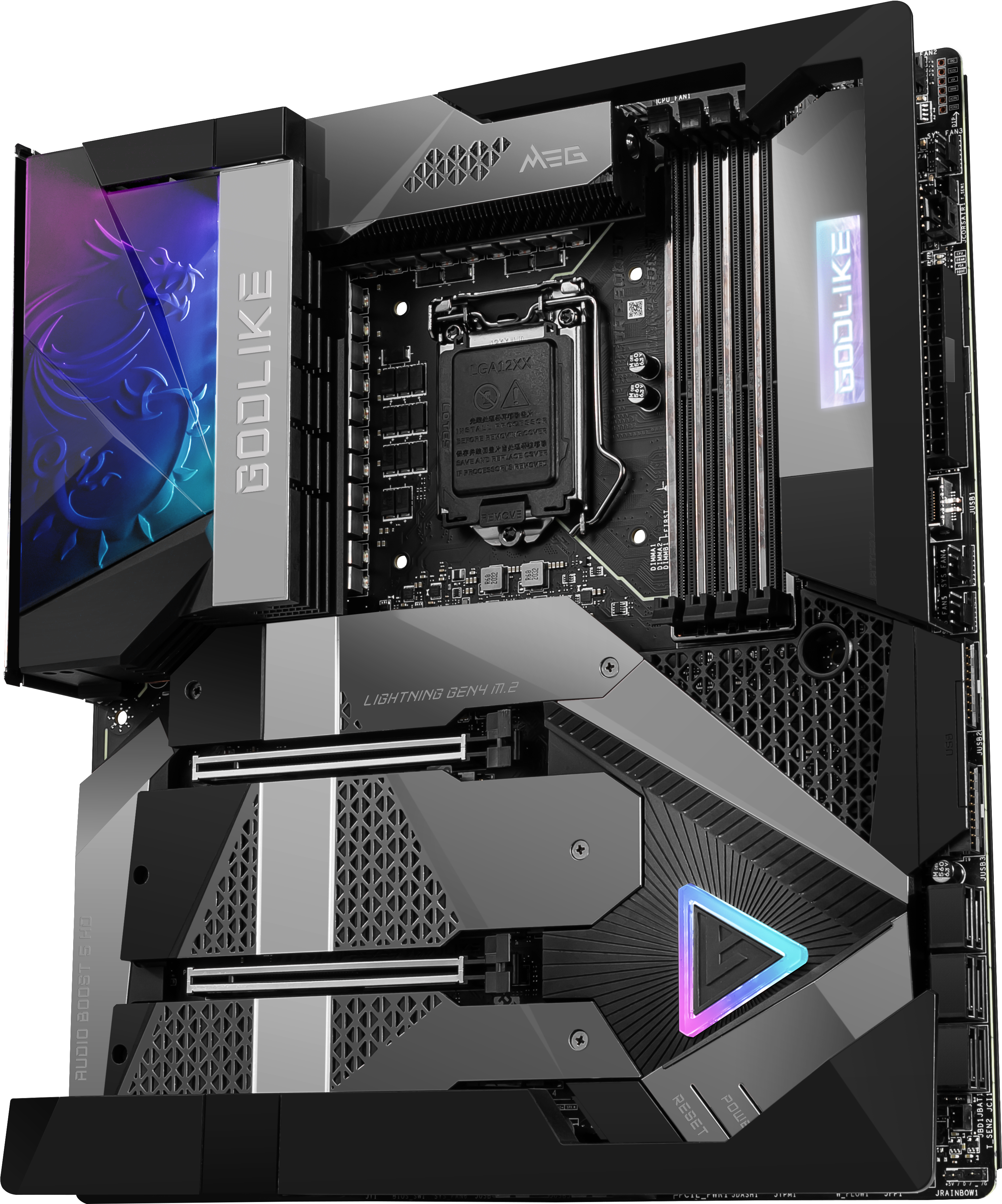 MSI MEG Z590 GODLIKE Mainboard Schwarz