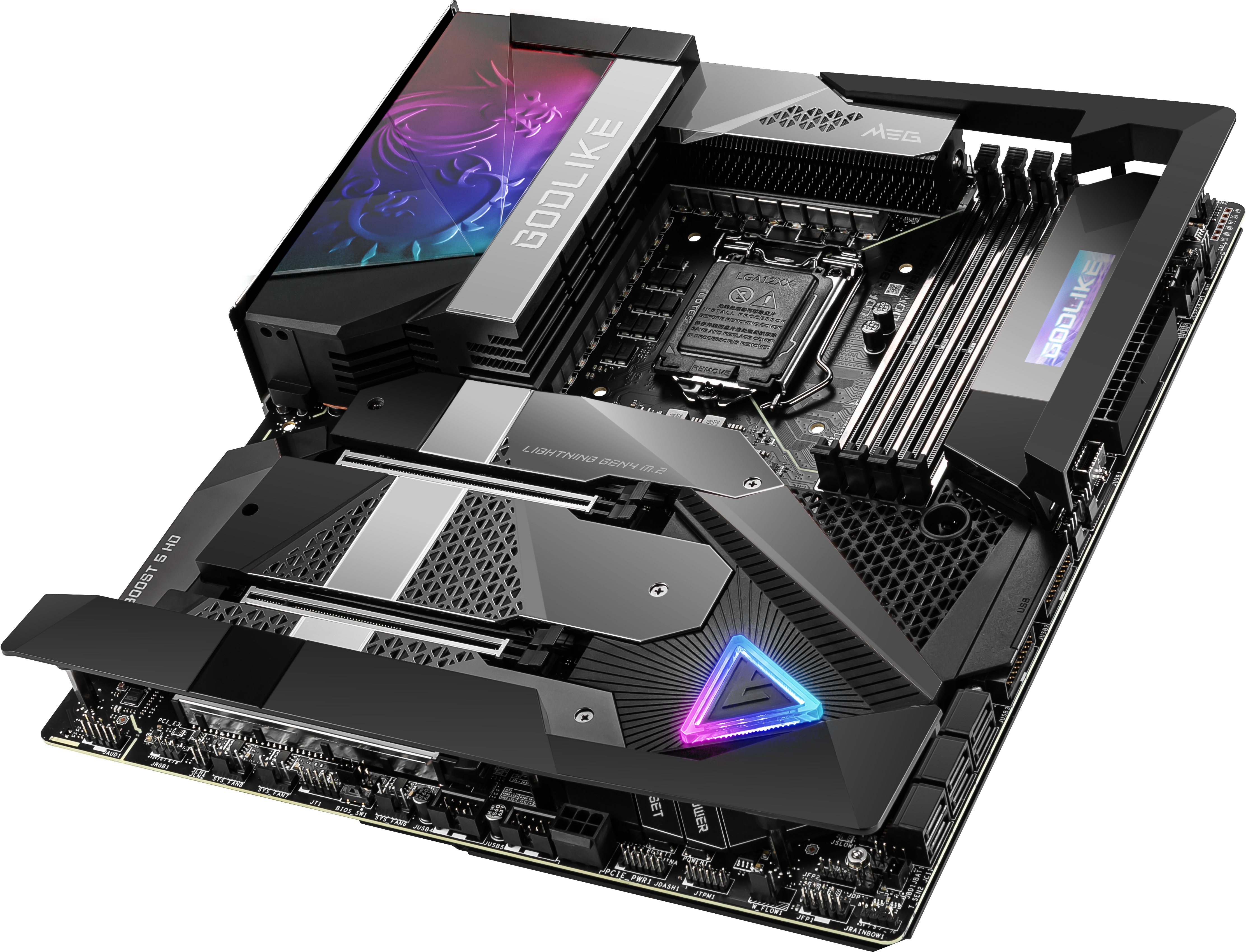MSI MEG Z590 GODLIKE Mainboard Schwarz