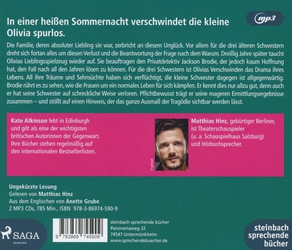 Matthias Hinz - Die Vierte Schwester  - (MP3-CD)