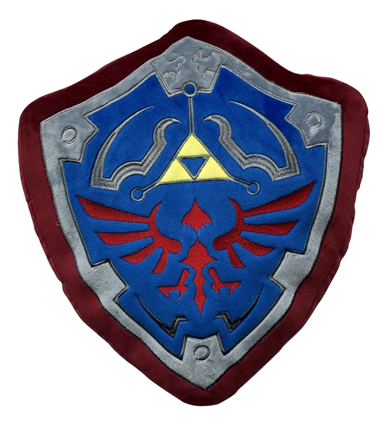 WTT Nintendo - Zelda Shield - Coussin décoratif (Multicolore)