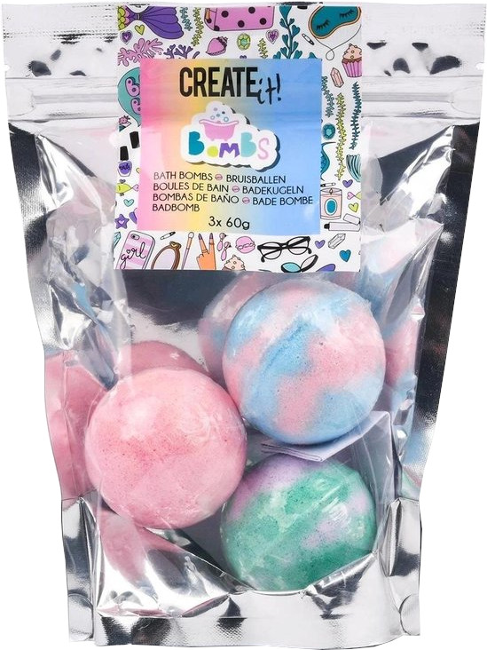 Create It! Boules de Bain 3 Pack