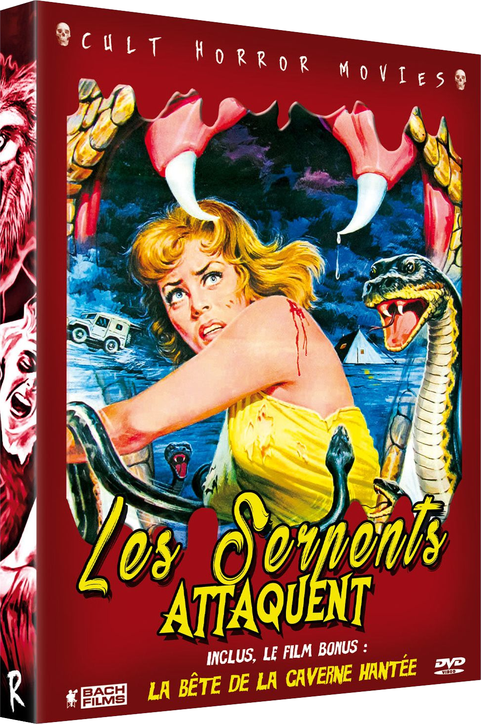Les Serpents Attaquent + La Bête De La Caverne Hantée - DVD