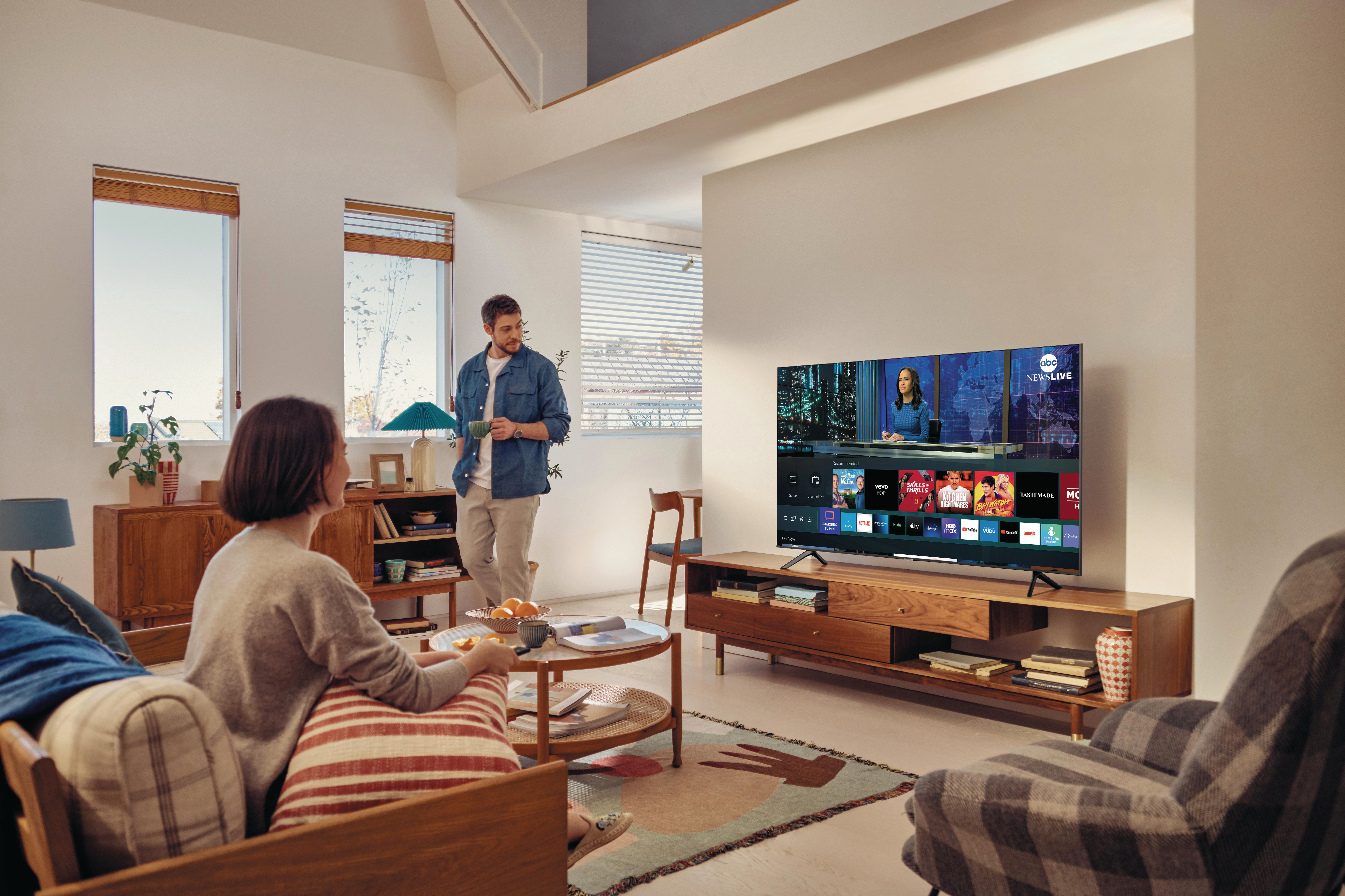 SAMSUNG GU85AU7179U LED TV (Flat, 85 Zoll / 214 cm, UHD 4K, SMART TV, Tizen™)
