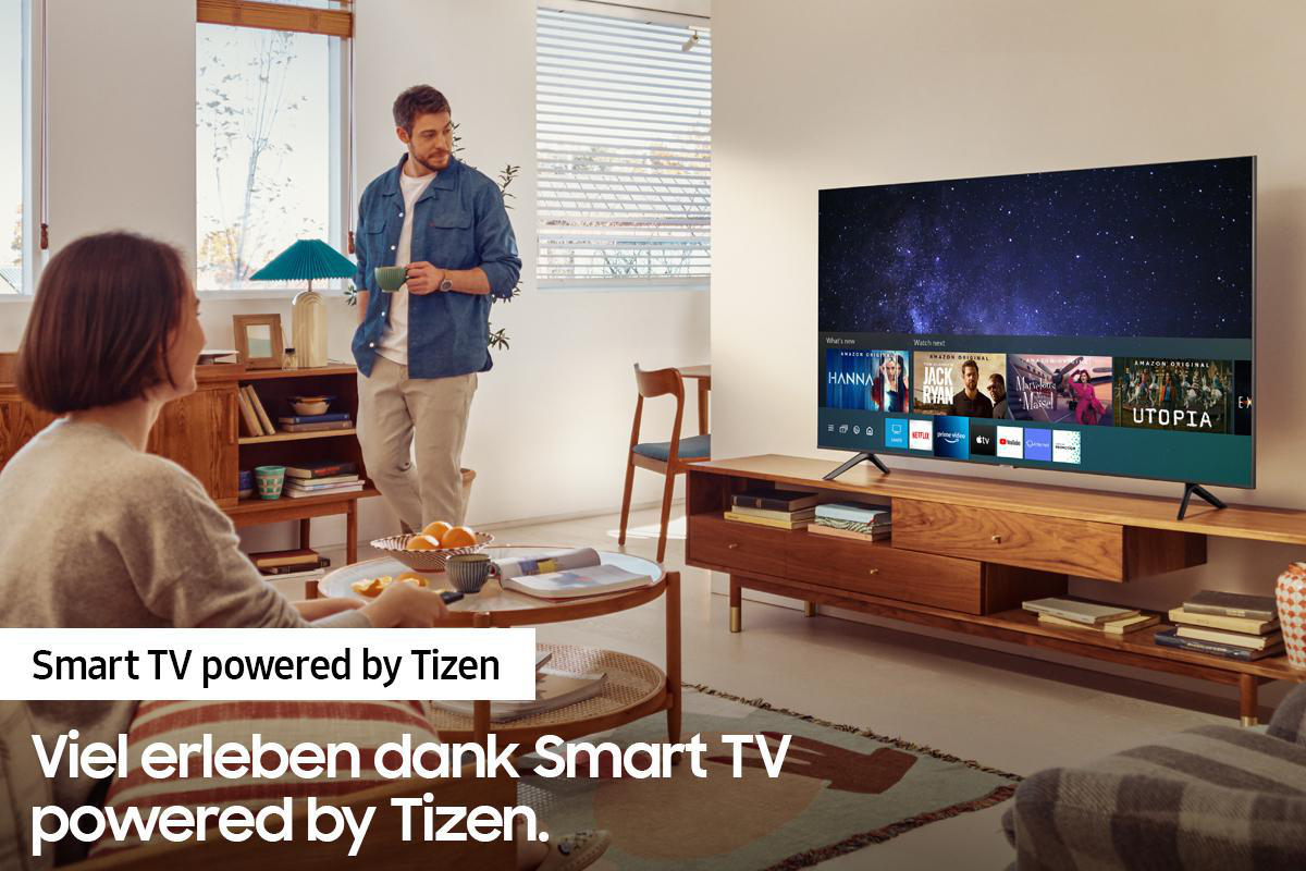 SAMSUNG GU85AU7179U LED TV (Flat, 85 Zoll / 214 cm, UHD 4K, SMART TV, Tizen™)