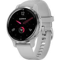 GARMIN Smartwatch Venu 2S 40mm, Hellgrau/Silber (010-02429-12)