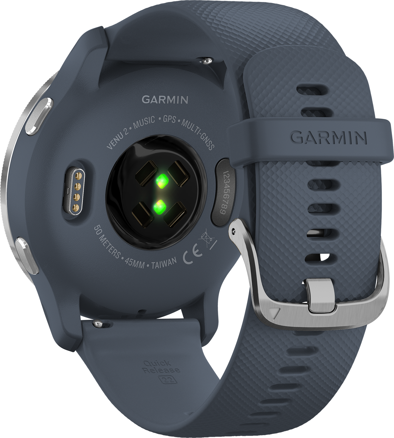 GARMIN Venu 2 Blauw/Zilver