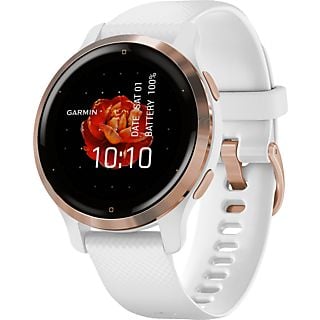 GARMIN Smartwatch Venu 2S 40mm, Weiss/Rosegold (010-02429-13)