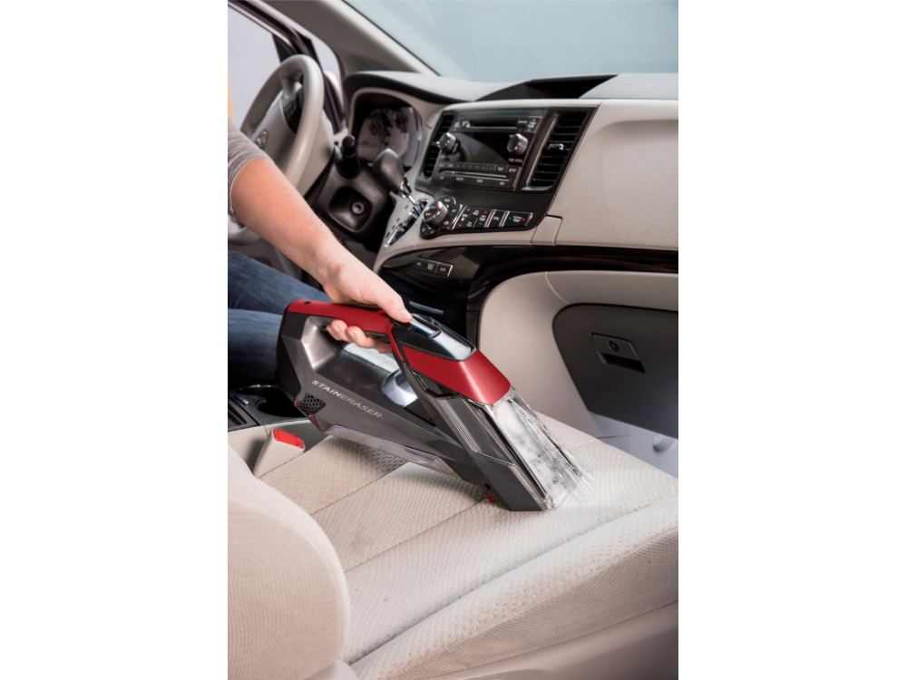 Aspirador de mano - Bissell 2005N Stain Eraser, 7.2 V, Autonomía 15 min, 0.71 l, Rojo