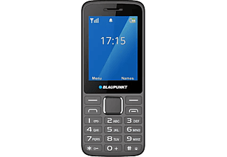 BLAUPUNKT FM03 Szürke Kártyafüggő Mobiltelefon + Yettel Feltöltőkártyás Expressz csomag
