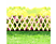 GARDEN OF EDEN 11472B Fa virágágyás szegély / kerítés, 110x34cm, natúr fa