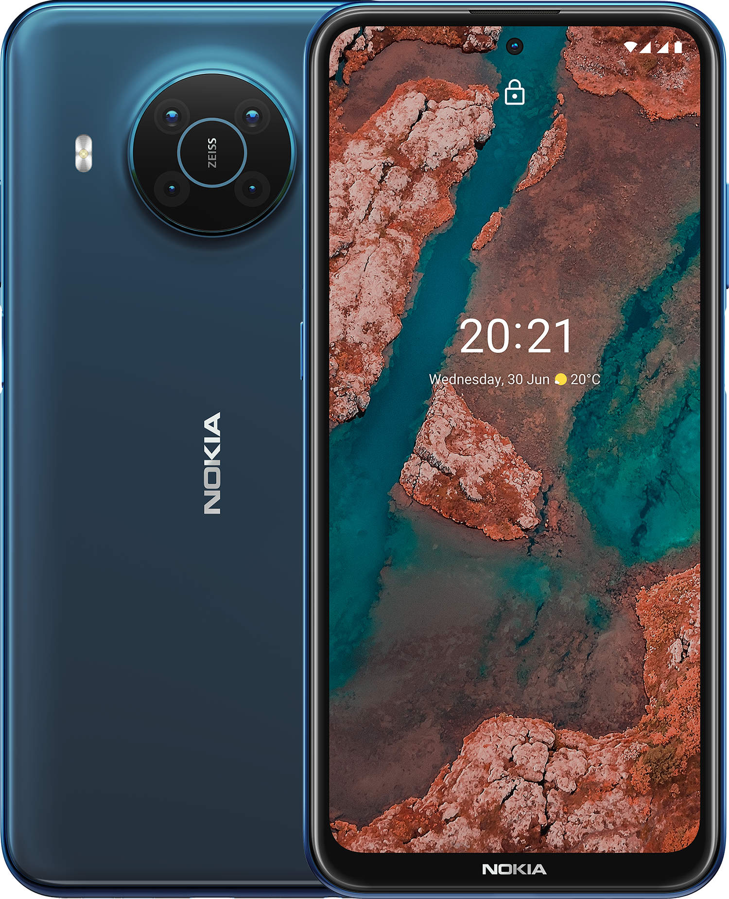 NOKIA X20 - 128 GB Blauw 5G