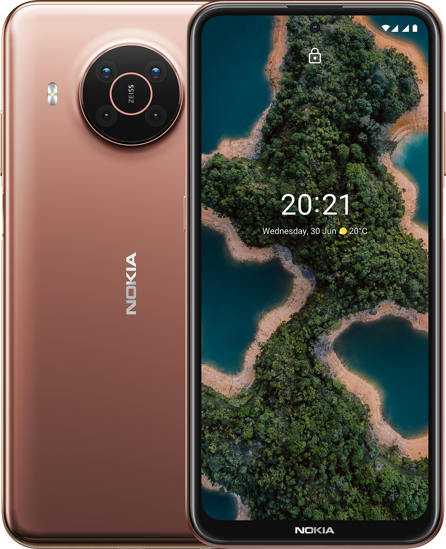 NOKIA X20 - 128 GB Roze 5G