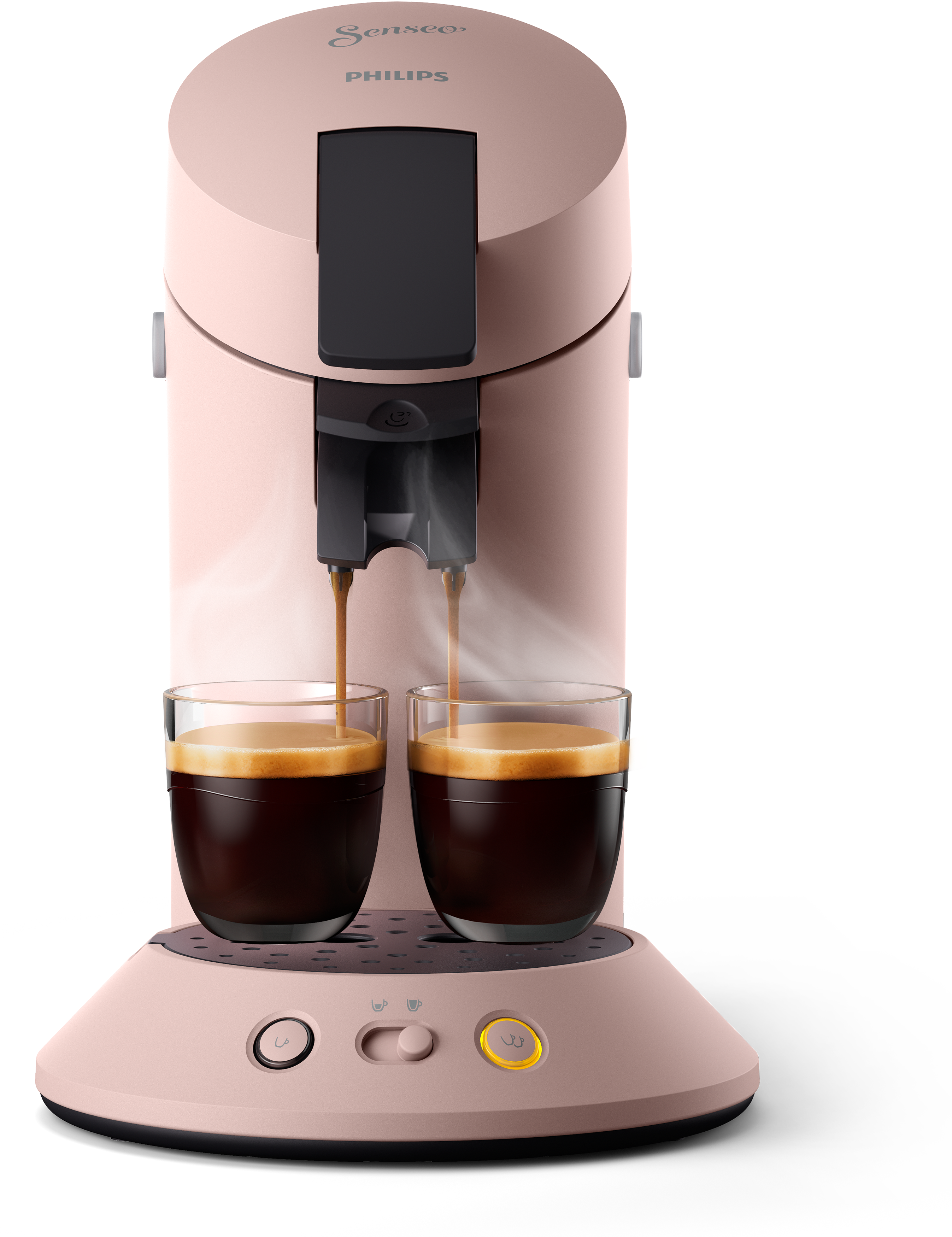 PHILIPS CSA210/30 SENSEO® Original Plus Kaffeepadmaschie, Pink