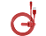 CELLULARLINE Strip - Câble Lightning (Rouge)
