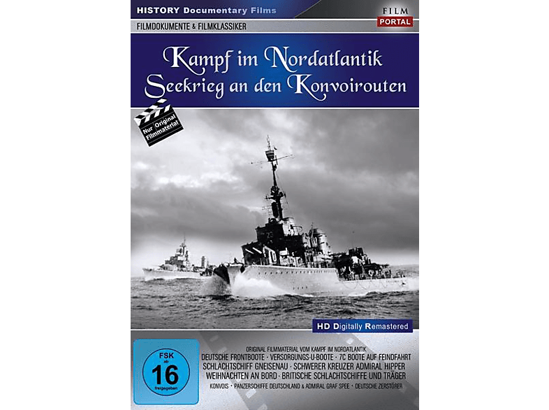 Kampf im Nordatlantik-Seekrieg an den Konvoirout DVD