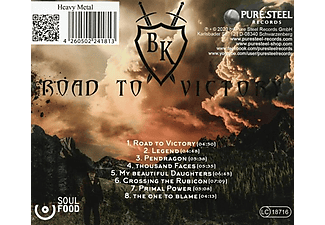 Black Night - ROAD TO VICTORY  - (CD)