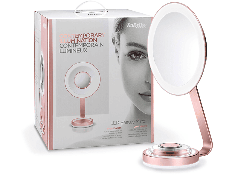 Babyliss LED Beauty Mirror Kosmetikspiegel 9450E