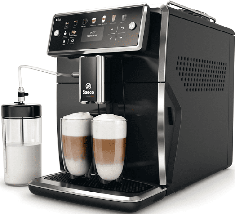 SAECO Xelsis SM7580/00 - Kaffeevollautomat (Klavierlack-Schwarz)