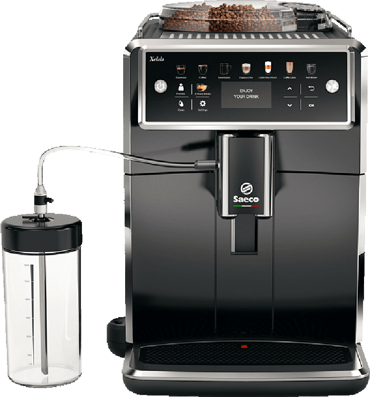 SAECO Xelsis SM7580/00 - Kaffeevollautomat (Klavierlack-Schwarz)
