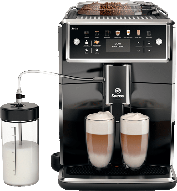 SAECO Xelsis SM7580/00 - Kaffeevollautomat (Klavierlack-Schwarz)