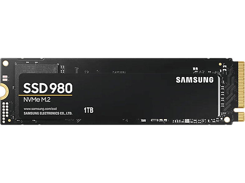 Paseo cobertura Banco de iglesia Disco duro SSD 1 TB | Samsung 980 MZ-V8V1T0BW, 2.5 pulgadas, Interfaz PCIe  Gen 3.0 x4, NVMe 1.4, Negro