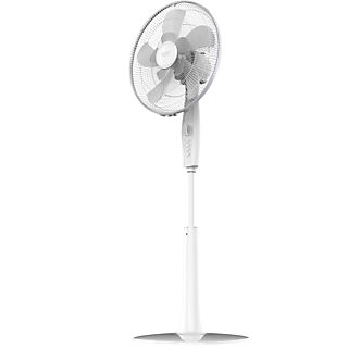 Ventilador de pie - Cecotec EnergySilence 1010 ExtremeFlow, 65 W, 3 velocidades, 10 aspas, Blanco