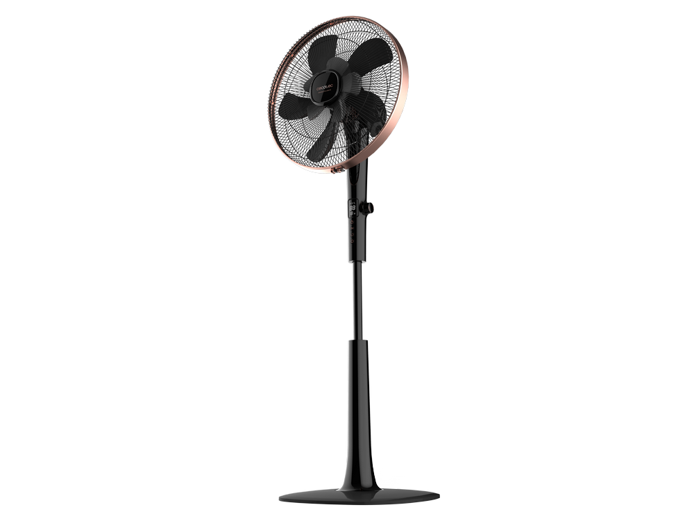 Ventilador De Pie cecotec energysilence 1040 smartextreme con mando 28w negro 28 10 aspas 3 velocidades modo turbo distancia y temporizador 40 cm 24 115135cm