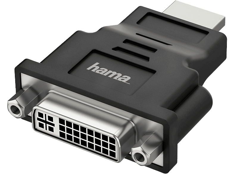Adaptador de VGA a HDMI  Hama 00200343, Full HD, HDMI, VGA, Negro