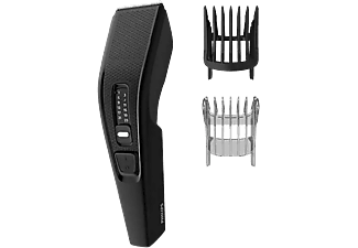 Cortapelos - Philips Hairclipper series 3000 HC3510/15, 13 longitudes  Cuchillas autoafilables, Negro