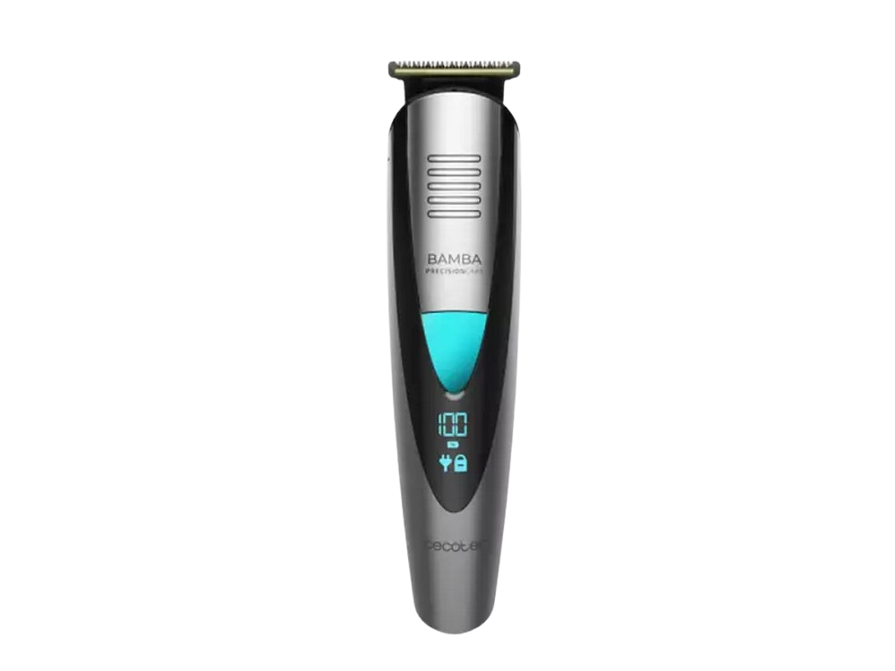 Barbero - Cecotec 04220 Bamba Precisioncare Multigrooming Pro, Autonomía 60 min, IPX7, Gris