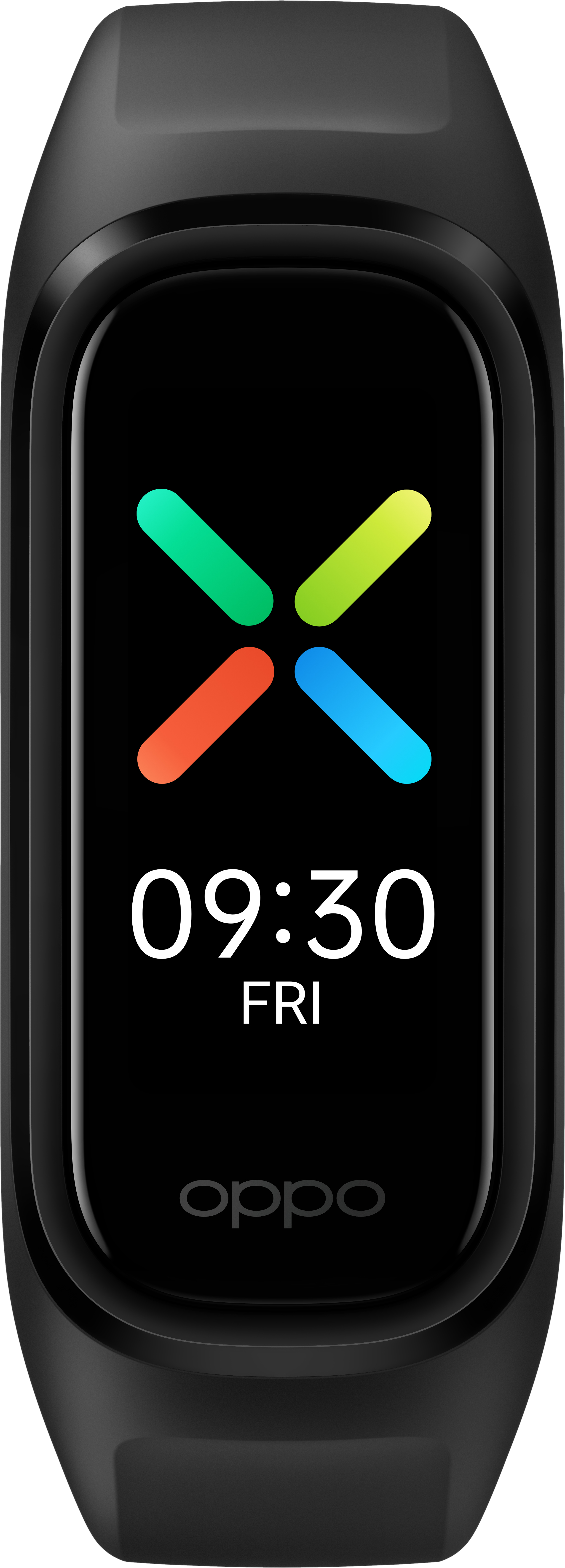 Pulsera De Actividad oppo sport con frecuencia cardiaca negra band sensor y oxígeno sangre black smartband amoled monitorización tiempo real