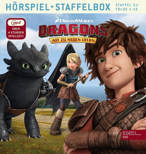 DVD-Cover. Zeichentrickfiguren auf Hintergrund, Text auf Deutsch.