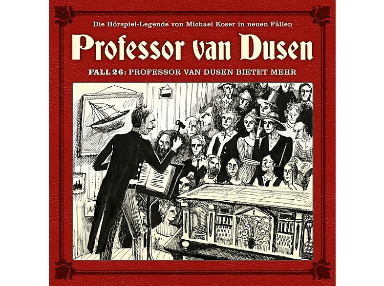 Vollbrecht,Bernd/Tegeler,Nicolai - professor van dusen bietet mehr (neue fälle 26)  - (CD)