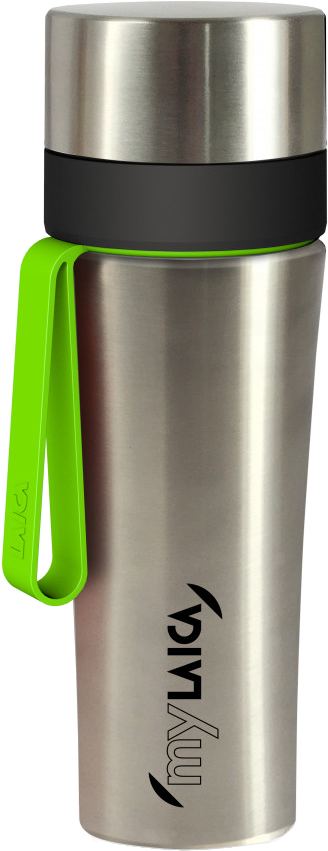 LAICA BR60A00 Fast disk rendszerű vízszűrő kulacs, zöld pánttal, 0,55l