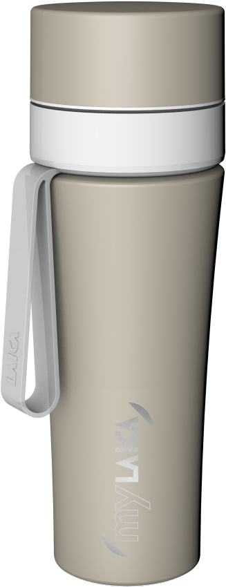 LAICA BR70C00 Fast disk rendszerű matt bézs vízszűrő kulacs, 0,55l