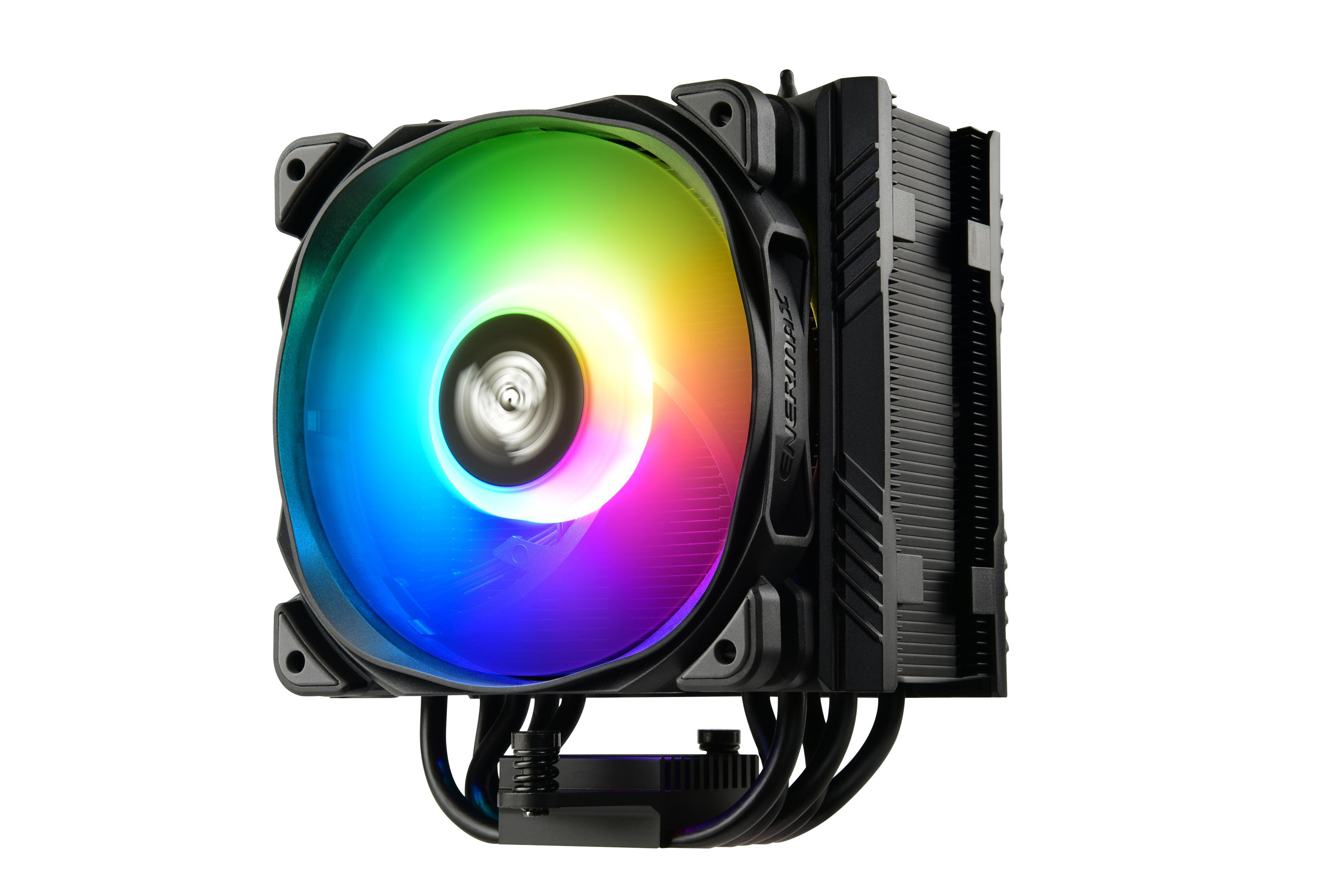 ENERMAX ETS-T50 AXE ARGB CPU Kühler, Schwarz
