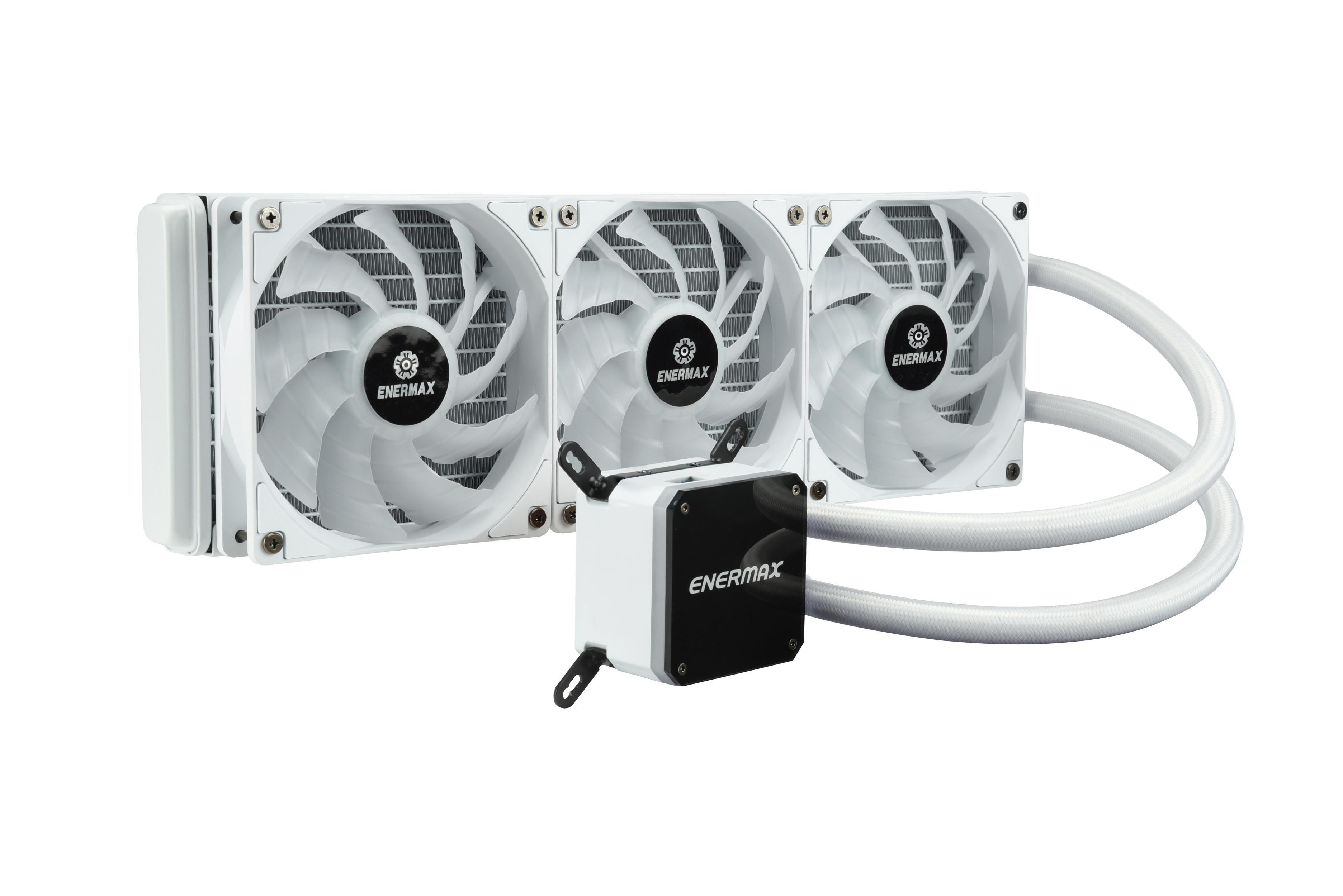 ENERMAX Liqmax III ARGB 360 CPU Wasserkühlung, Weiß