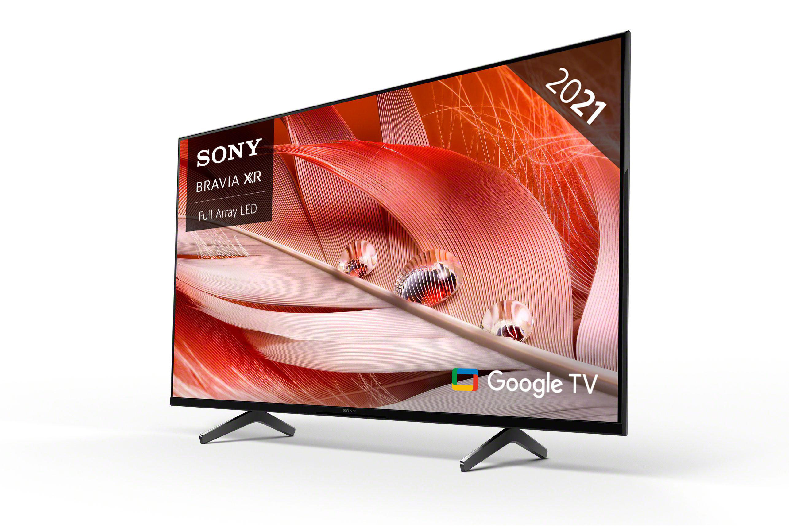 SONY XR-50X90J UHD (Flat, TV, Google 50 Zoll TV) 126 cm, 4K, / TV SMART LED