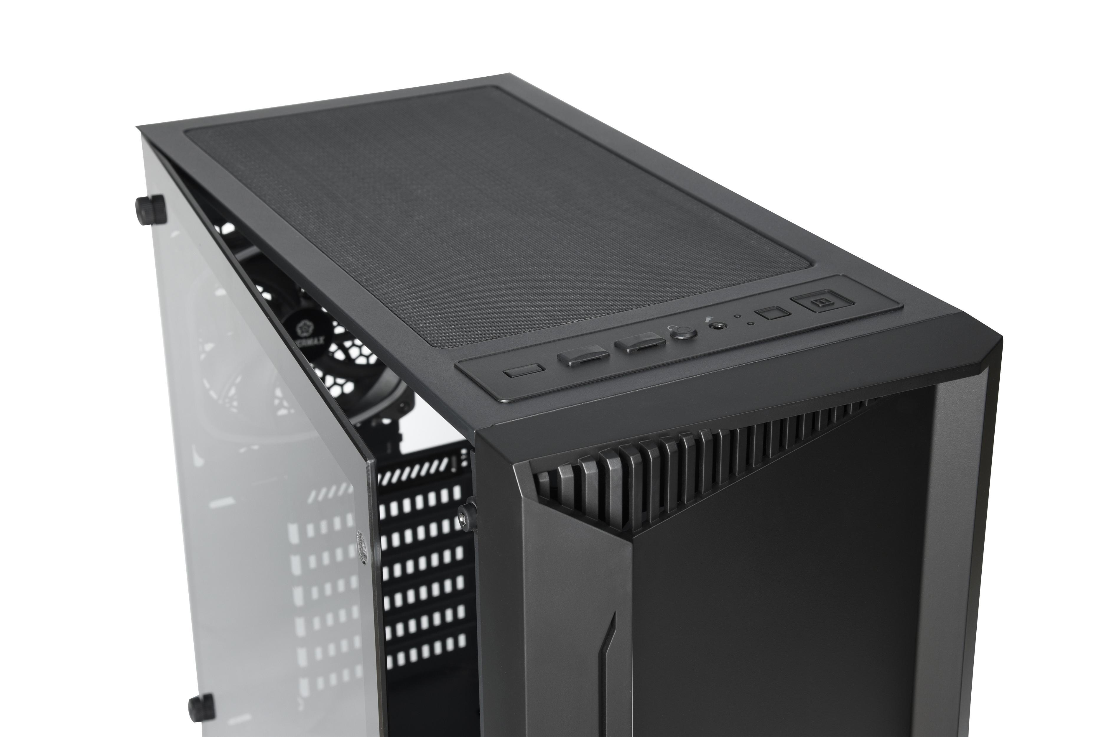 ENERMAX Libllusion LL30 PC-Gehäuse, Schwarz