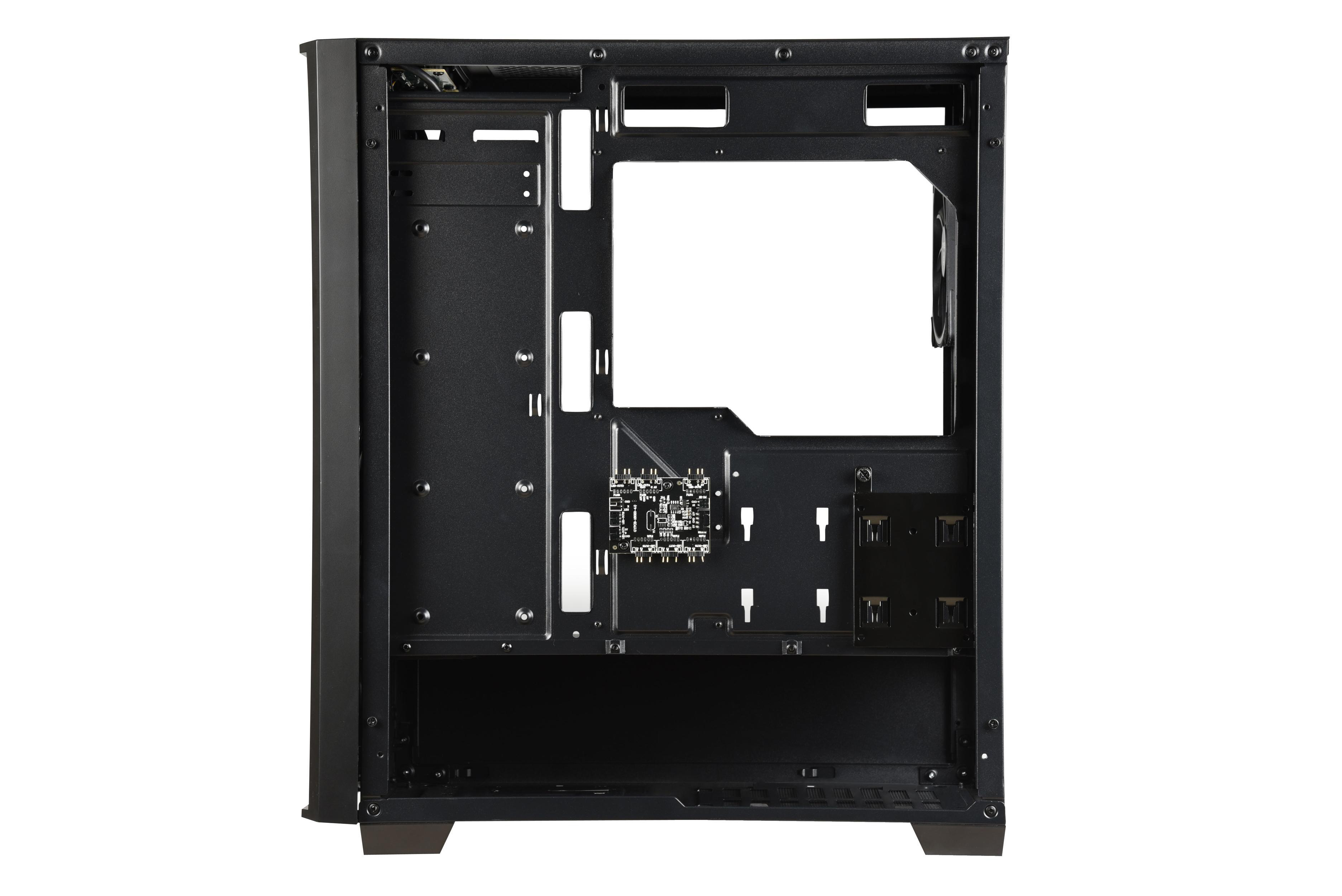 ENERMAX Libllusion LL30 PC-Gehäuse, Schwarz