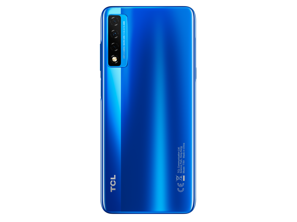 TCL 20 5G, Azul, 256 GB, 6 GB, 6.67" Full HD+, Qualcomm Snapdragon 690 5G, 4500 mAh, Android