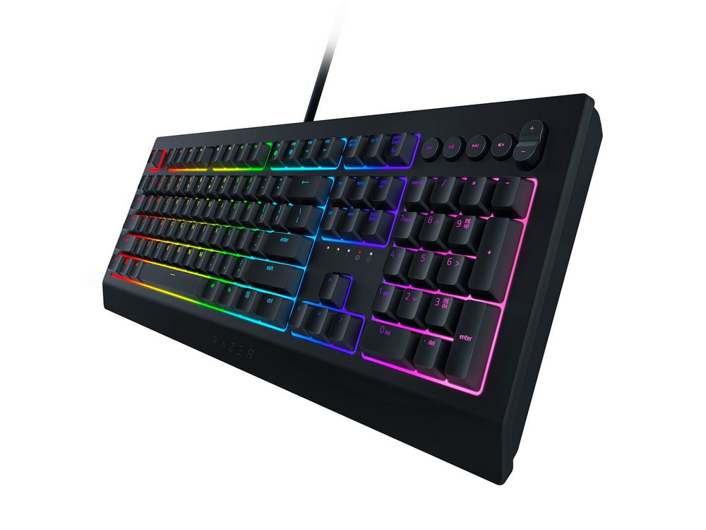 Teclado gaming - Razer Cynosa V2, USB, Chroma RGB, Teclado numérico, Negro