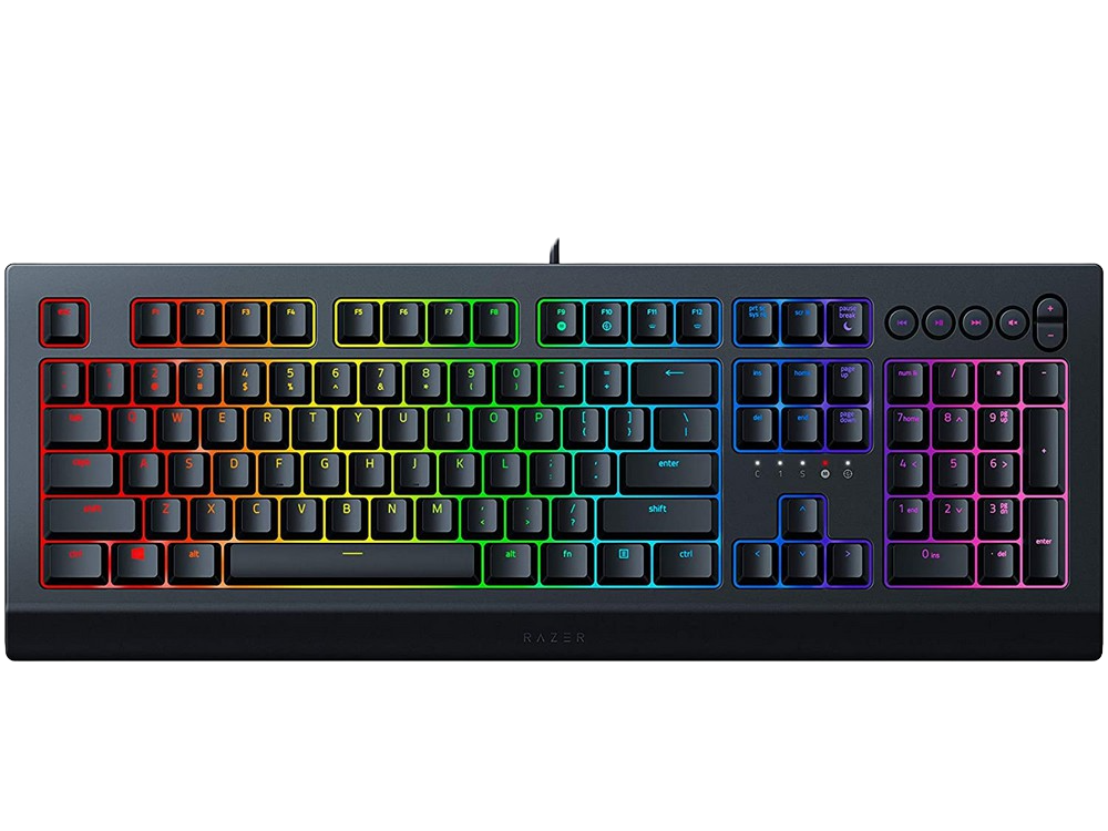 Teclado gaming - Razer Cynosa V2, USB, Chroma RGB, Teclado numérico, Negro