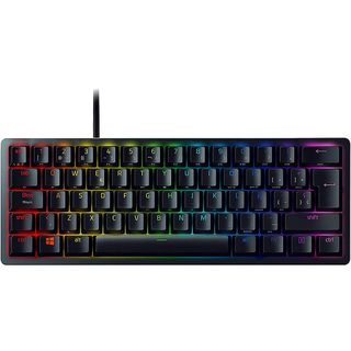 Teclado gaming - Razer Huntsman Mini Purple Switch, USB, Chroma RGB, Negro